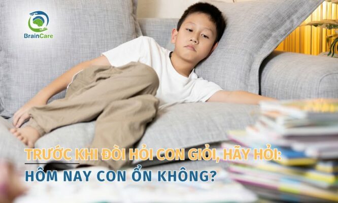 Trước khi đòi hỏi con học giỏi, hãy hỏi “Hôm nay con ổn không”