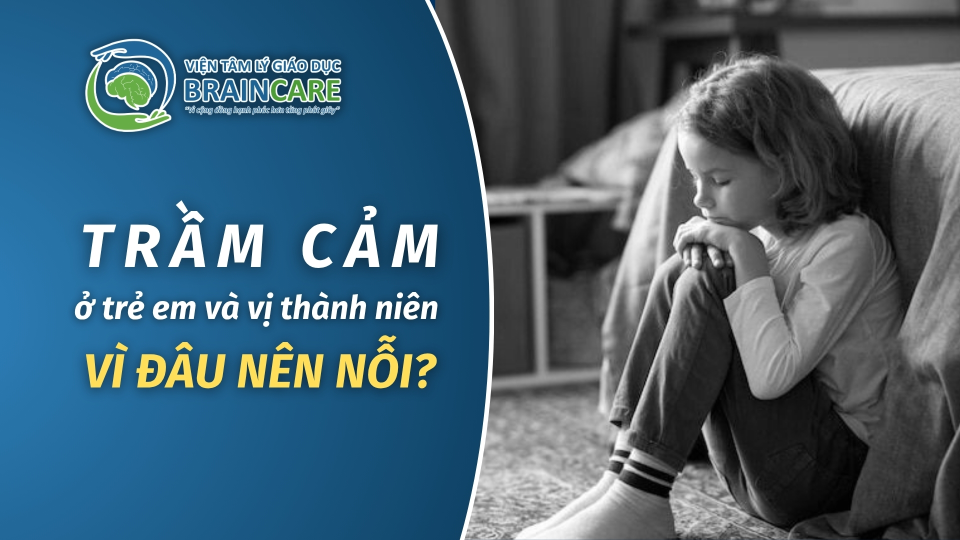 Trầm cảm ở trẻ em và vị thành niên tại Việt Nam, vì đâu nên nỗi?