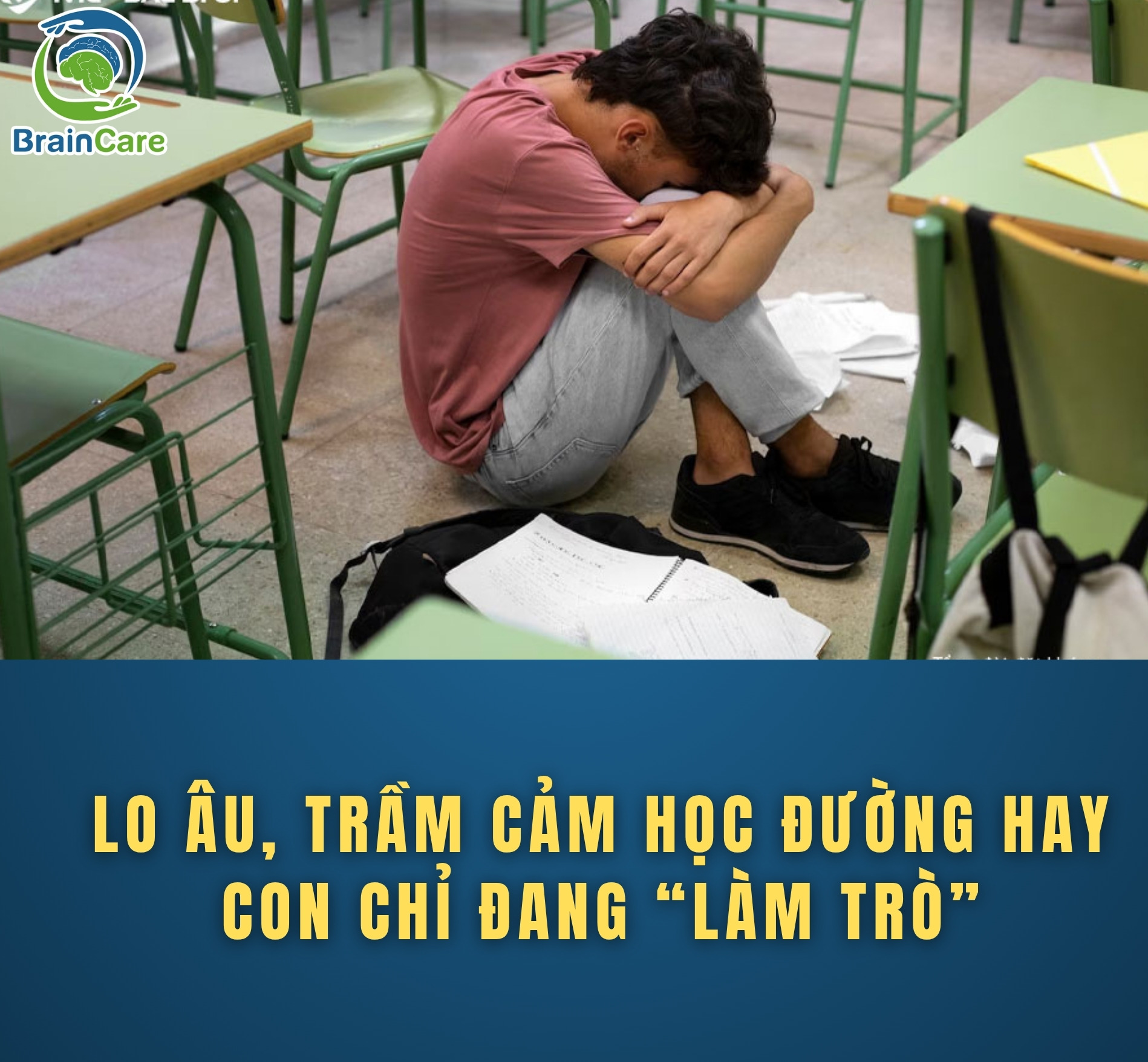 Lo âu, trầm cảm học đường