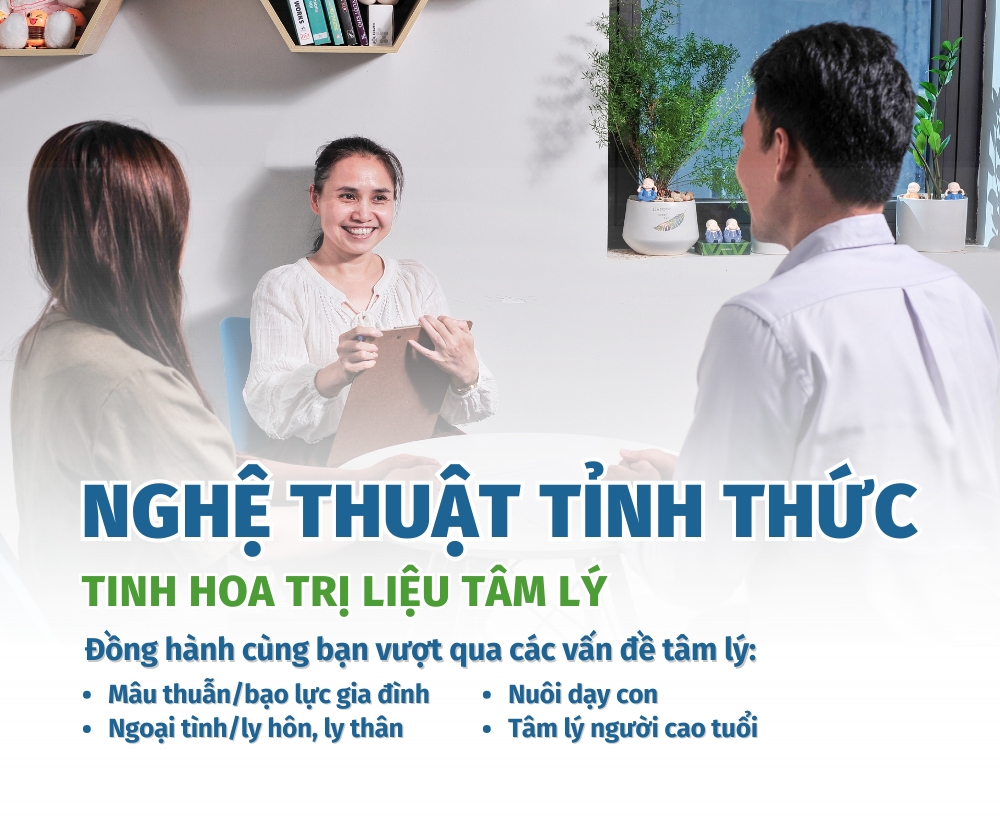Nghệ thuật tỉnh thức - Tinh hoa trị liệu Tâm lý