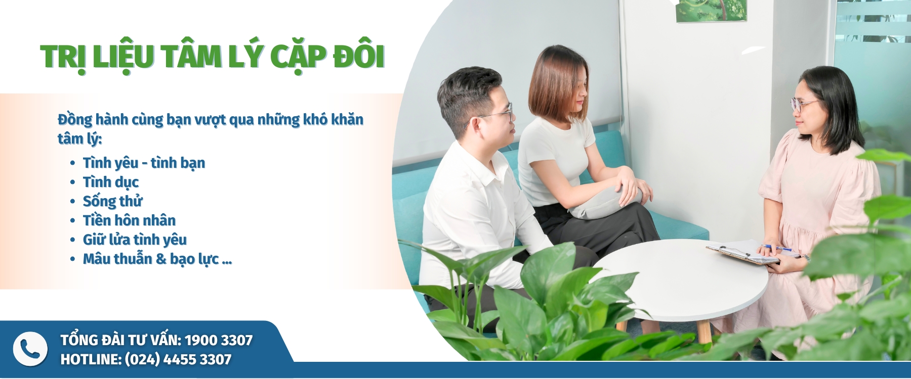 Chuyên gia trị liệu tâm lý cặp đôi tại BrainCare