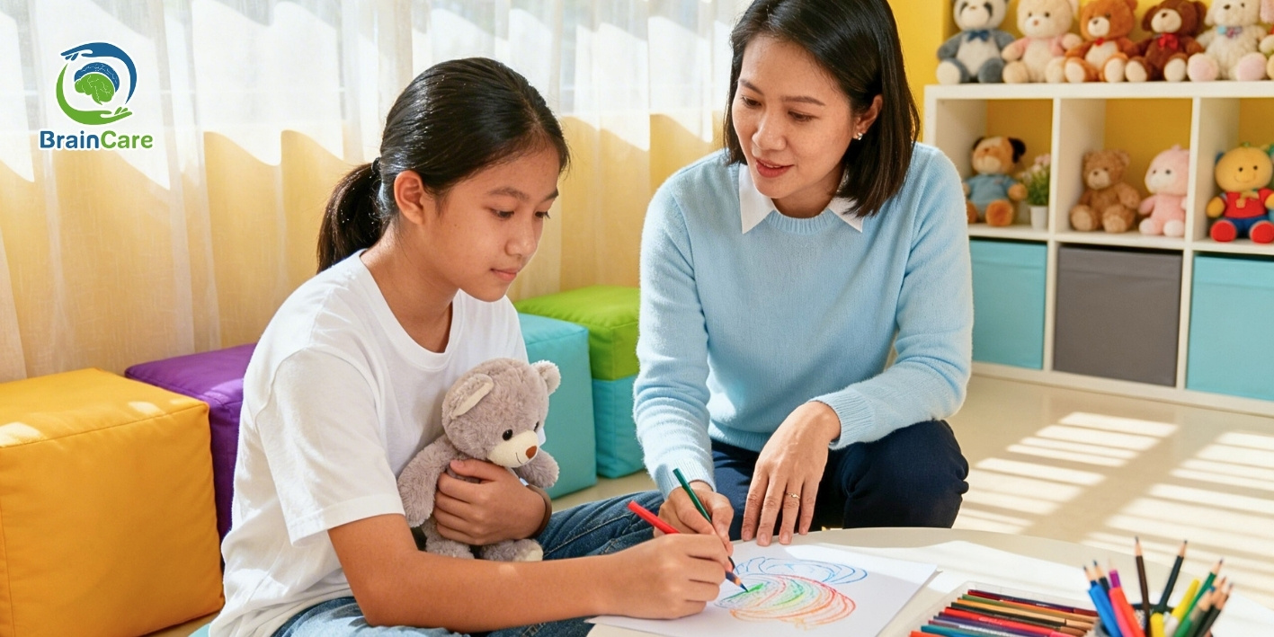 Play Therapy — trị liệu qua trò chơi tại BrainCare