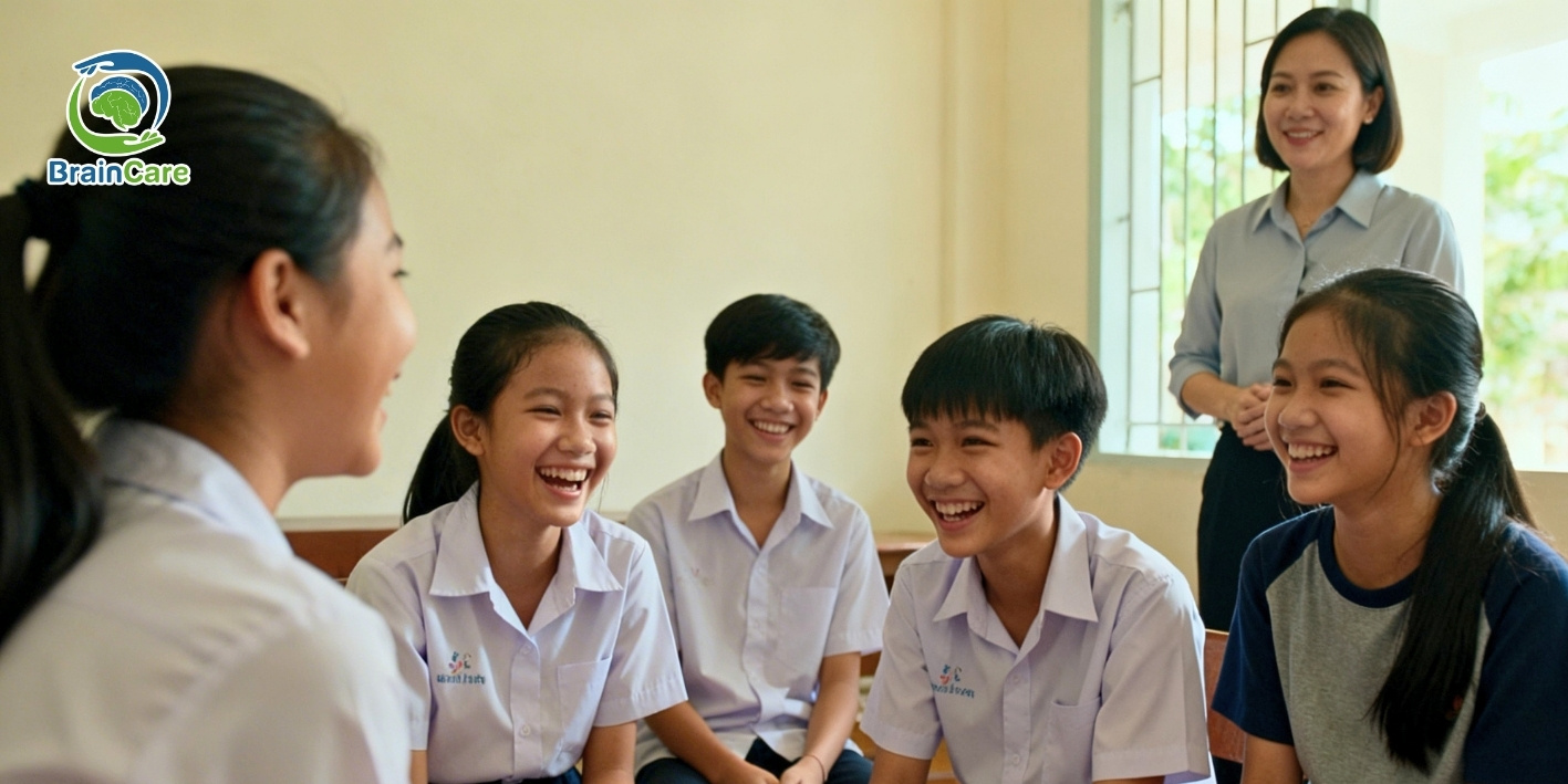 Trị liệu nhóm nhiều trẻ em