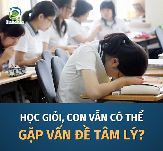 Khi điểm cao không đi cùng niềm vui: Con học giỏi vẫn có thể gặp vấn đề tâm lý?