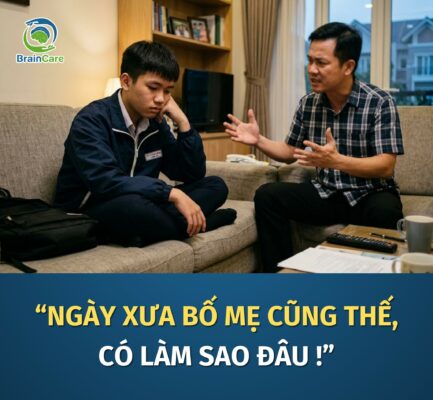 Ngày xưa bố mẹ cũng thế, có làm sao đâu!