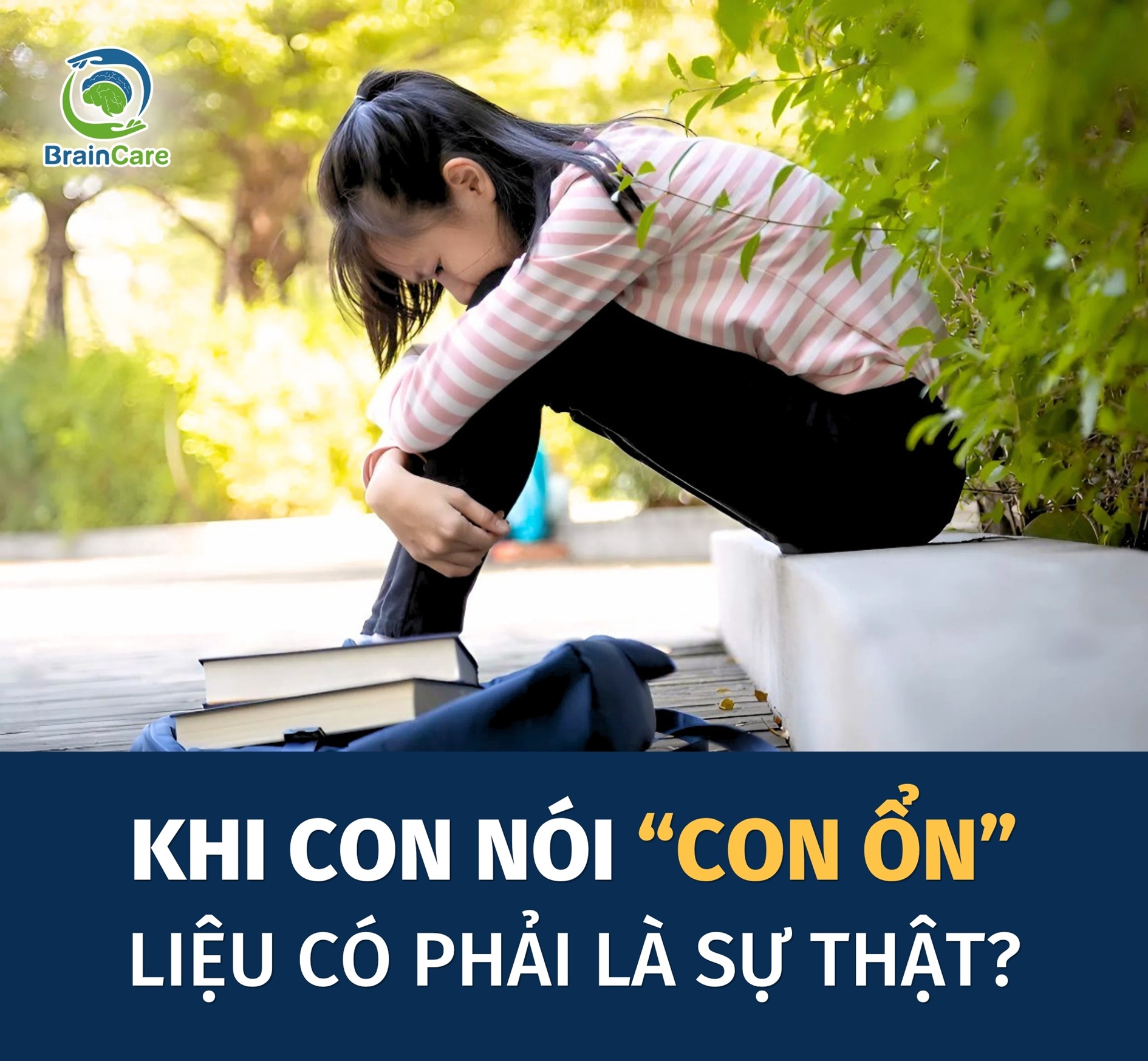 Khi con nói “con ổn” liệu có phải là sự thật?